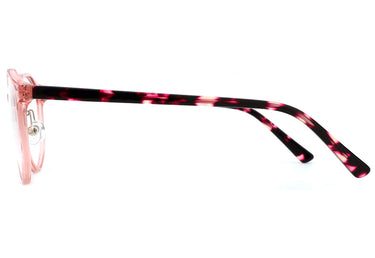 Women Insignia Eyeglasses: Avery-Pink - SpecSMART Eye Clinic (Side View)